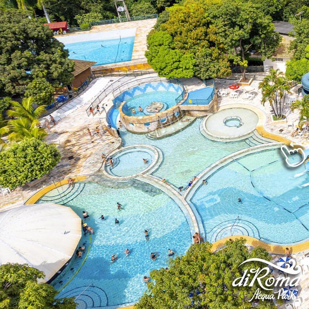 Hotel Spazzio Diroma Cafe Da Manha E Acesso Ao Acqua Park Caldas Novas Bagian luar foto