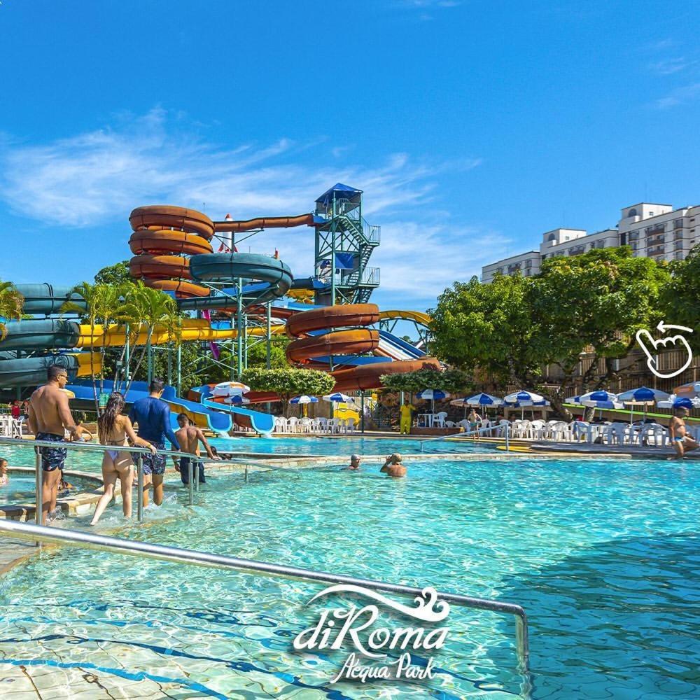Hotel Spazzio Diroma Cafe Da Manha E Acesso Ao Acqua Park Caldas Novas Bagian luar foto