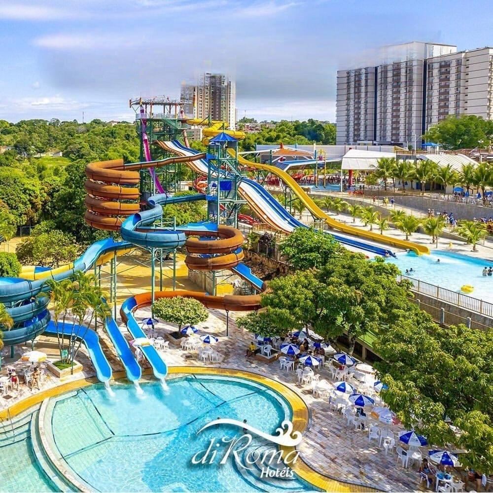 Hotel Spazzio Diroma Cafe Da Manha E Acesso Ao Acqua Park Caldas Novas Bagian luar foto