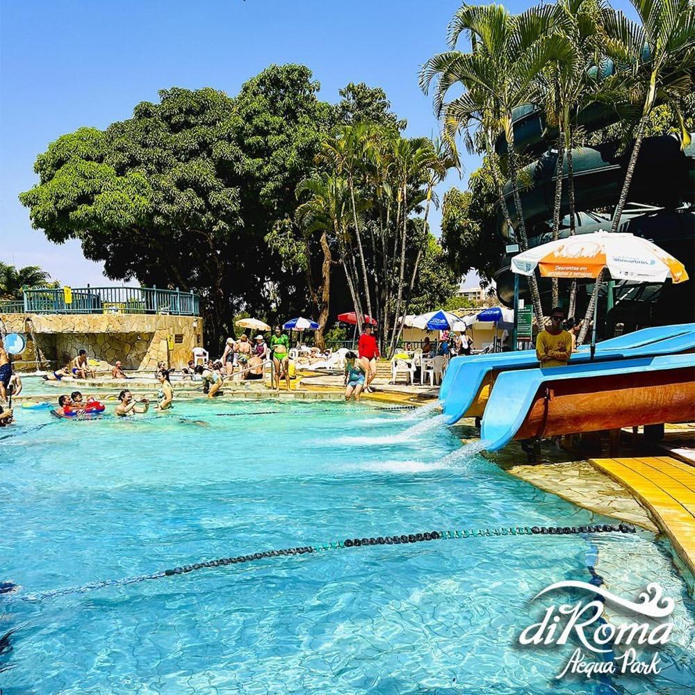 Hotel Spazzio Diroma Cafe Da Manha E Acesso Ao Acqua Park Caldas Novas Bagian luar foto