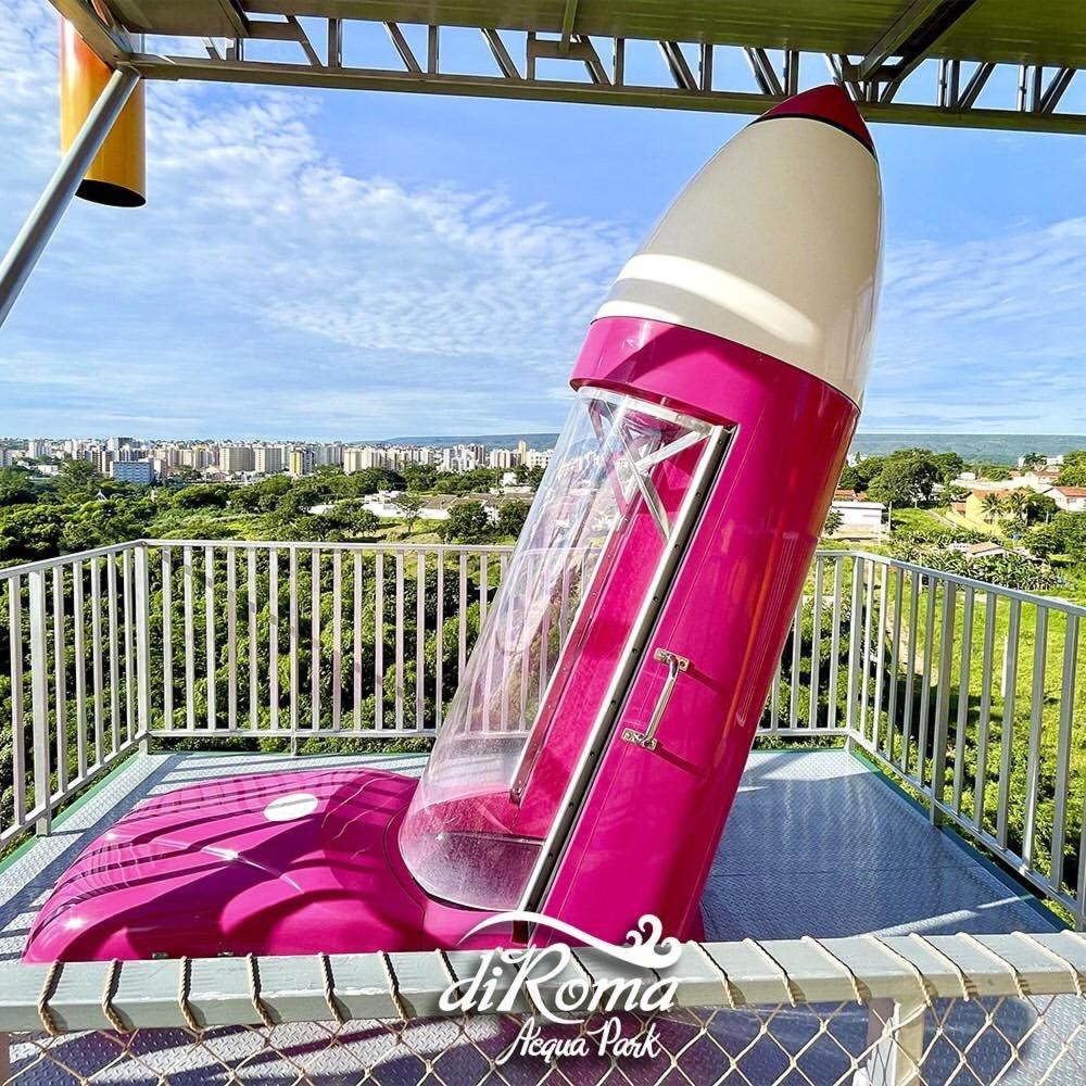 Hotel Spazzio Diroma Cafe Da Manha E Acesso Ao Acqua Park Caldas Novas Bagian luar foto